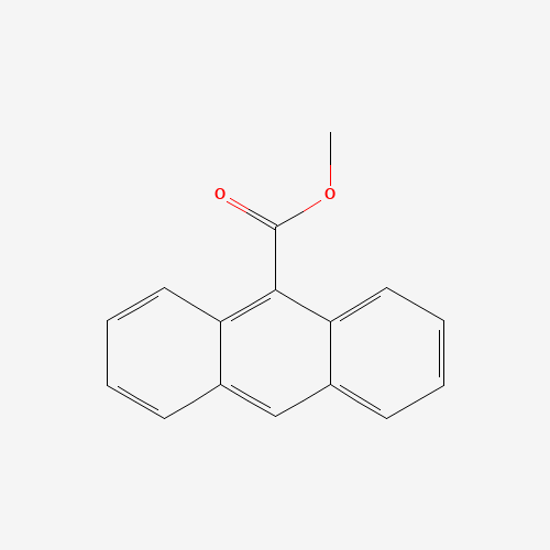 9-Anthracenecarboxylic acid methyl (CAS: 1504-39-8) - Chemical Structure and Molecular Formula 