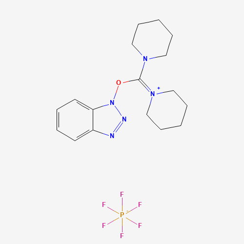 O-BENZOTRIAZOL-1-YL-N N N' N'-BIS(PENTA& (CAS: 206752-41-2) - Chemical Structure and Molecular Formula 
