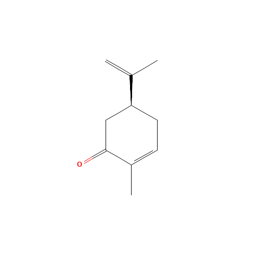 D(+)-Carvone (CAS: 2244-16-8) - Chemical Structure and Molecular Formula 