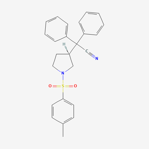 (S)-3-(1-Cyano-1,1-diphenylmethyl)-1-tosylpyrrolidine (CAS: 133099-09-9) - Related Chemical Product