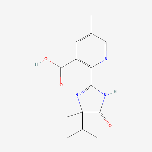 Imazameth (CAS: 104098-48-8) - Chemical Structure and Molecular Formula 
