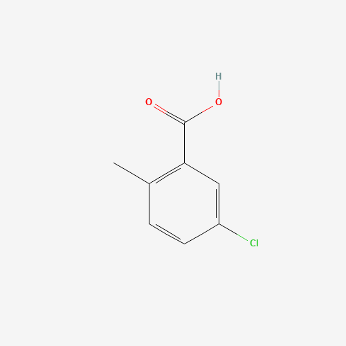 5-Chloro-2-methylbenzoic acid (CAS: 7499-06-1) - Chemical Structure and Molecular Formula 