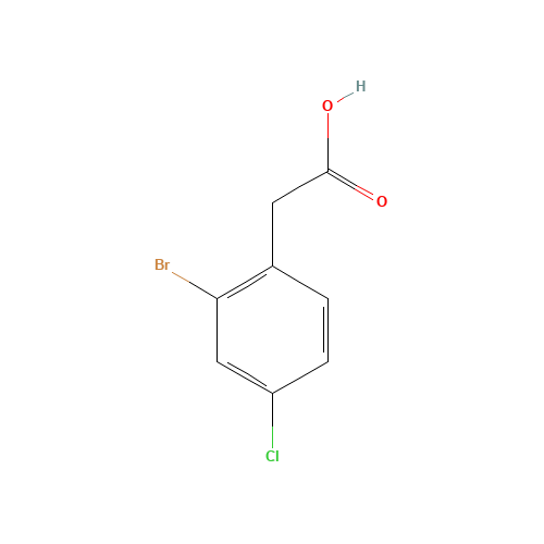 (2-bromo-4-chlorophenyl)acetic acid (CAS: 52864-56-9) - Related Chemical Product