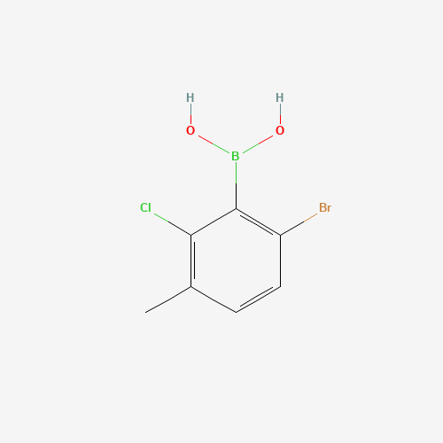 6-Bromo-2-chloro-3-methylphenylboronic acid (CAS: 957120-28-4) - Related Chemical Product