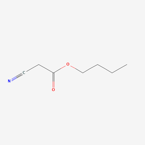 n-Butyl cyanoacetate (CAS: 5459-58-5) - Chemical Structure and Molecular Formula 