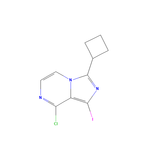 8-chloro-3-cyclobutyl-1-iodoimidazo[1,5-a]pyrazine (CAS: 867165-15-9) - Related Chemical Product