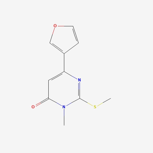 6-(furan-3-yl)-3-methyl-2-(methylthio)pyrimidin-4(3H)-one (CAS: 1184917-23-4) - Related Chemical Product