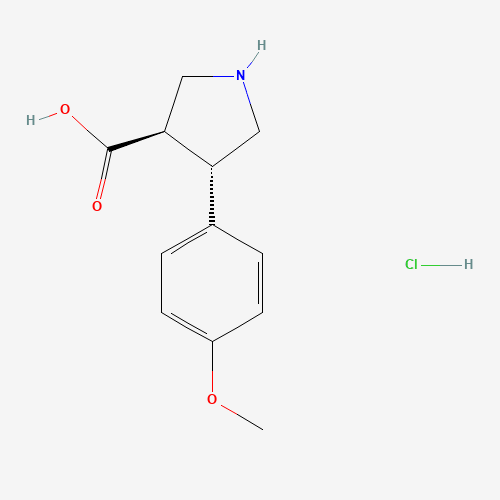 (3S,4R)-4-(4-METHOXYPHENYL)PYRROLIDINE-3-CARBOXYLIC ACID (CAS: 1049978-93-9) - Related Chemical Product