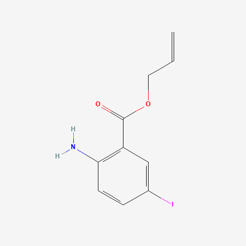 allyl 2-amino-5-iodobenzoate (CAS: 1131605-37-2) - Chemical Structure and Molecular Formula 