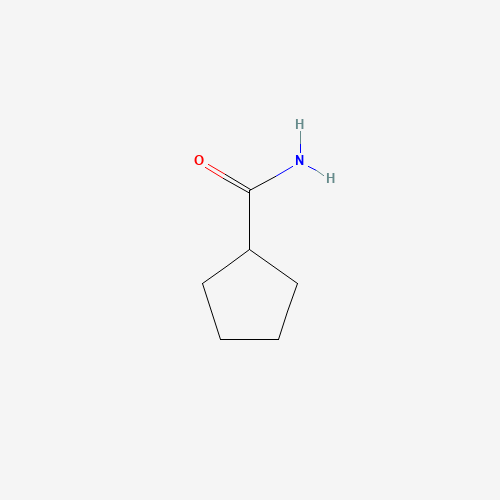 cyclopentane carboxamide (CAS: 3217-94-5) - Chemical Structure and Molecular Formula 