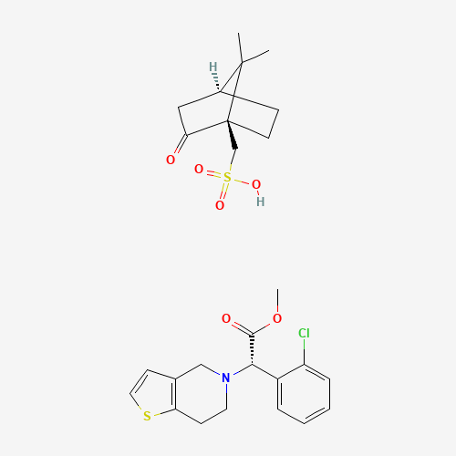 Clopidogrel camphorsulfonate (CAS: 120202-68-8) - Related Chemical Product