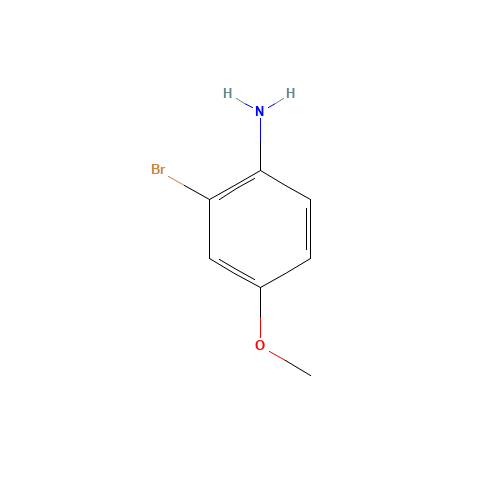 2-BROMO-4-METHOXY-PHENYLAMINE (CAS: 32338-02-6) - Chemical Structure and Molecular Formula 