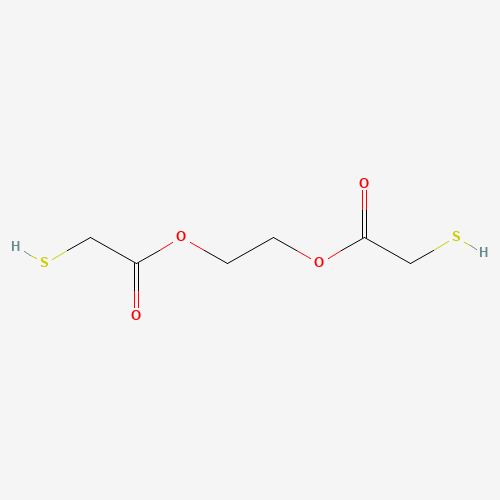 Glycol dimercaptoacetate (CAS: 123-81-9) - Chemical Structure and Molecular Formula 
