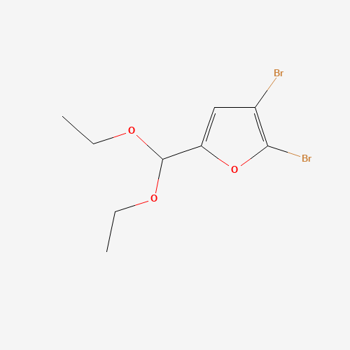 2-(diethoxymethyl)-4,5-dibromofuran (CAS: 4828-13-1) - Related Chemical Product