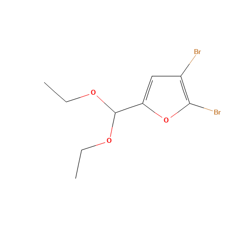 2-(diethoxymethyl)-4,5-dibromofuran (CAS: 4828-13-1) - Related Chemical Product