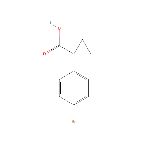 1-(4-BROMOPHENYL)CYCLOPROPANECARBOXYLIC ACID (CAS: 345965-52-8) - Related Chemical Product