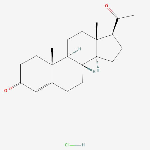 Pregn-4-ene-3,20-dione hydrochloride (CAS: 73489-90-4) - Related Chemical Product