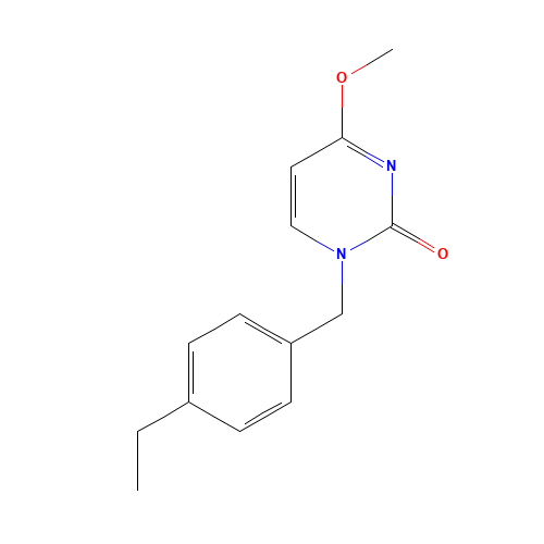 1-(4-ethylbenzyl)-4-methoxypyrimidin-2(1H)-one (CAS: 1184919-97-8) - Related Chemical Product
