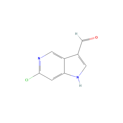 6-chloro-1H-pyrrolo[3,2-c]pyridine-3-carbaldehyde (CAS: 1000341-64-9) - Related Chemical Product
