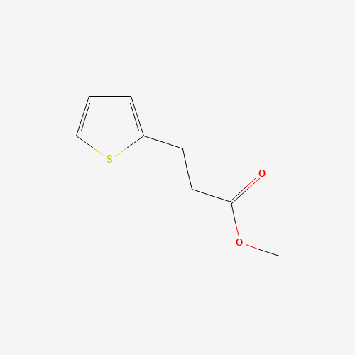 Methyl-3-(2-thienyl)=propionate (CAS: 16862-05-8) - Chemical Structure and Molecular Formula 