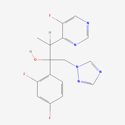 (2R,3S/2S,3R)-2-(2,4-Difluorophenyl)-3-(5-fluoropyrimidin-4-yl)-1-(1H-1,2,4-triazol-1-yl)butan-2-ol (CAS: 182230-43-9) - Related Chemical Product