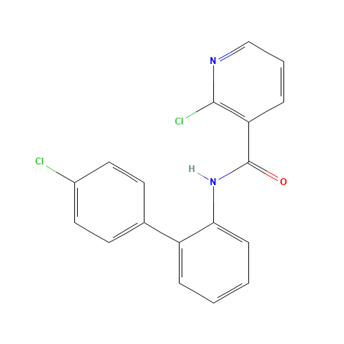 Boscalid (CAS: 188425-85-6) - Chemical Structure and Molecular Formula 