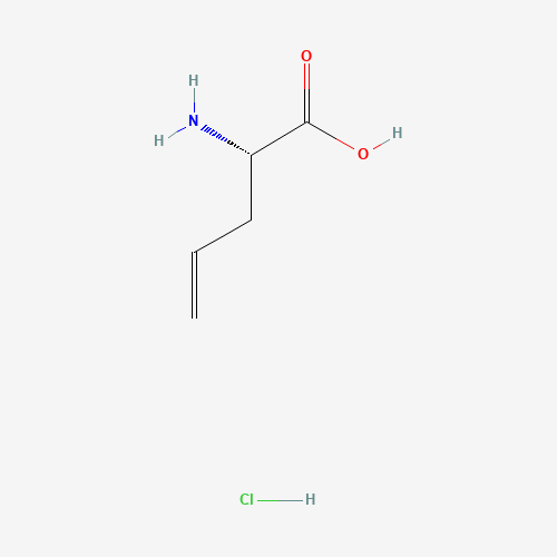 L-Allylglycine (CAS: 195316-72-4) - Chemical Structure and Molecular Formula 