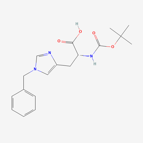 N-Boc-1-phenylmethyl-D-histidine (CAS: 65717-64-8) - Related Chemical Product