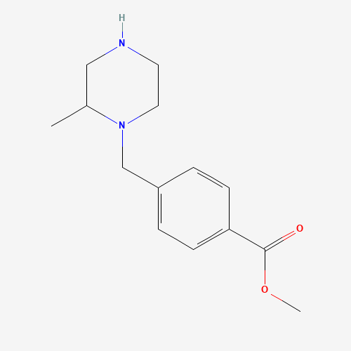 methyl 4-((2-methylpiperazin-1-yl)methyl)benzoate (CAS: 1131622-62-2) - Related Chemical Product