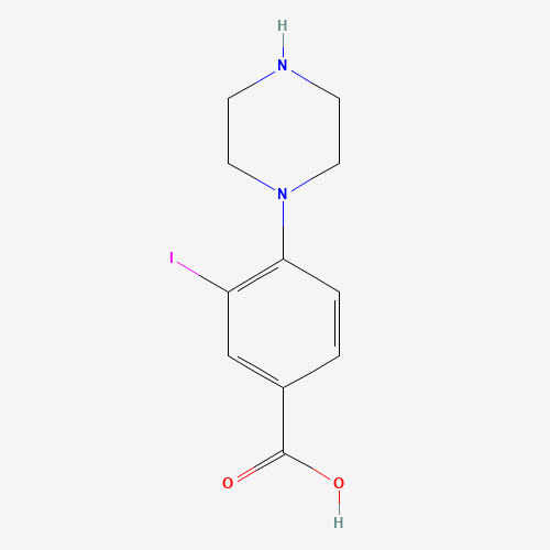 3-iodo-4-(piperazin-1-yl)benzoic acid (CAS: 1131614-93-1) - Related Chemical Product