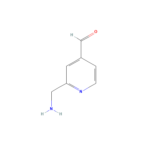2-(Aminomethyl)-4-pyridinecarboxaldehyde (CAS: 887579-43-3) - Related Chemical Product