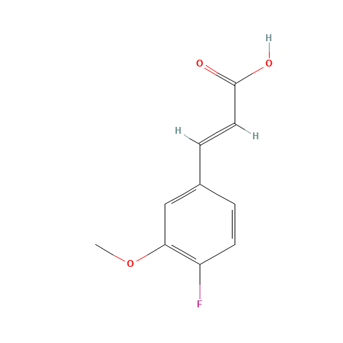 4-FLUORO-3-METHOXYCINNAMIC ACID (CAS: 630424-79-2) - Related Chemical Product