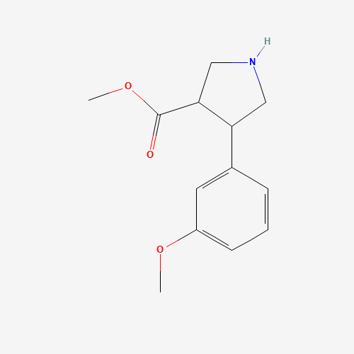 Trans-methyl 4-(3-methoxyphenyl)pyrrolidine-3-carboxylate (CAS: 939758-21-1) - Related Chemical Product