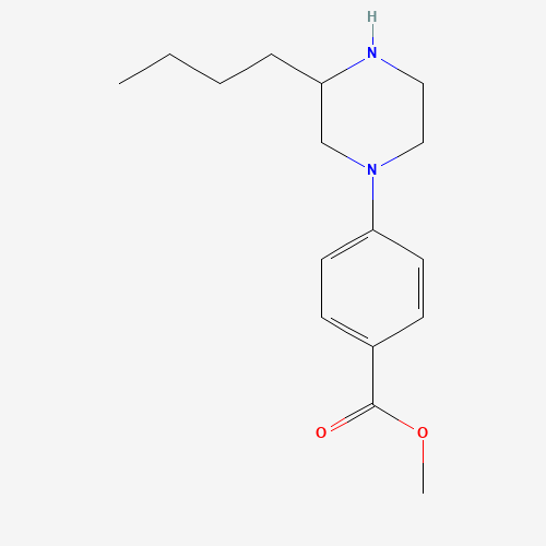 methyl 4-(3-butylpiperazin-1-yl)benzoate (CAS: 1131622-70-2) - Related Chemical Product
