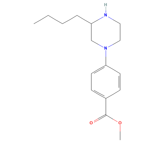 methyl 4-(3-butylpiperazin-1-yl)benzoate (CAS: 1131622-70-2) - Related Chemical Product
