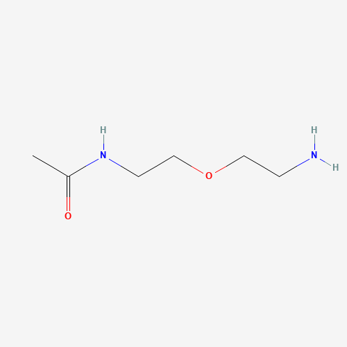 N-(2-(2-aminoethoxy)ethyl)acetamide (CAS: 1040099-66-8) - Chemical Structure and Molecular Formula 