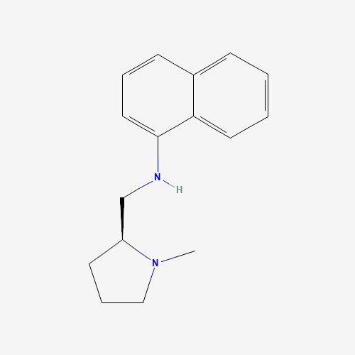 (S)-(-)-1-METHYL-2-(1-NAPHTHYLAMINOMETHYL)PYRROLIDINE (CAS: 82160-07-4) - Related Chemical Product