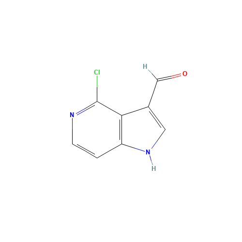 4-chloro-1H-pyrrolo[3,2-c]pyridine-3-carbaldehyde (CAS: 1190317-34-0) - Related Chemical Product