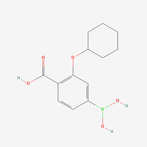 4-borono-2-(cyclohexyloxy)benzoic acid (CAS: 1045780-95-7) - Related Chemical Product