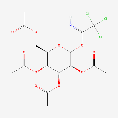 2,3,4,6-Tetra-O-acetyl-a-D-mannopyranosyltrichloroacetimidate (CAS: 121238-27-5) - Related Chemical Product