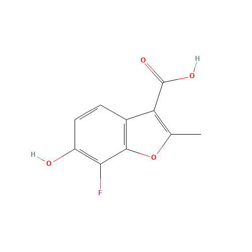 7-fluoro-6-hydroxy-2-methylbenzofuran-3-carboxylic acid (CAS: 854515-90-5) - Related Chemical Product