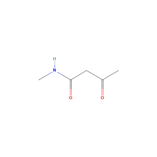 N-Methylacetoacetamide (CAS: 20306-75-6) - Chemical Structure and Molecular Formula 