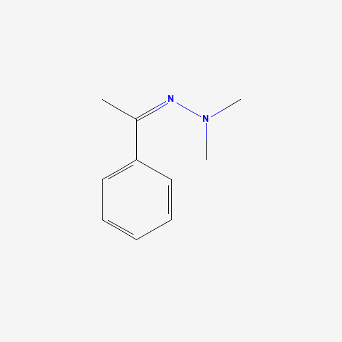 1-(1-Phenylethylidene)-2,2-dimethylhydrazine (CAS: 13466-32-5) - Chemical Structure and Molecular Formula 