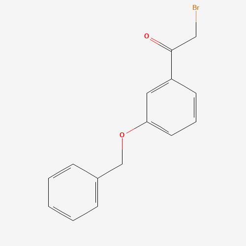 2-bromo-1-[3-(phenylmethoxy)phenyl]ethan-1-one (CAS: 19381-40-9) - Related Chemical Product