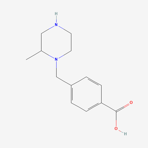 1-(4-carboxyphenyl methyl)-2-methyl piperazine (CAS: 1131623-03-4) - Related Chemical Product
