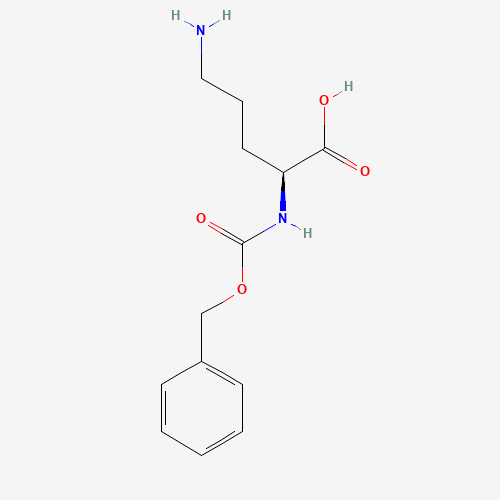 Z-ORN-OH (CAS: 2640-58-6) - Chemical Structure and Molecular Formula 