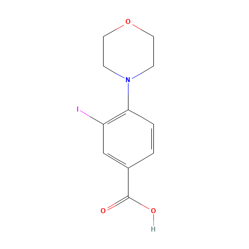3-iodo-4-morpholinobenzoic acid (CAS: 1131614-36-2) - Related Chemical Product