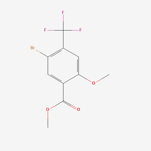 methyl 5-bromo-2-methoxy-4-(trifluoromethyl)benzoate (CAS: 1131587-97-7) - Related Chemical Product