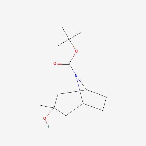 (1R,3R,5S)-tert-butyl 3-hydroxy-3-methyl-8-azabicyclo[3.2.1]octane-8-carboxylate (CAS: 870889-20-6) - Related Chemical Product