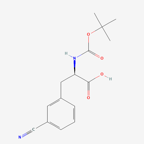 BOC-D-3-CYANOPHENYLALANINE (CAS: 205445-56-3) - Related Chemical Product